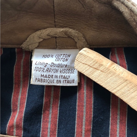 Holt Renfrew | leather jacket | L/XL | made in Italie - Picture 9 of 9